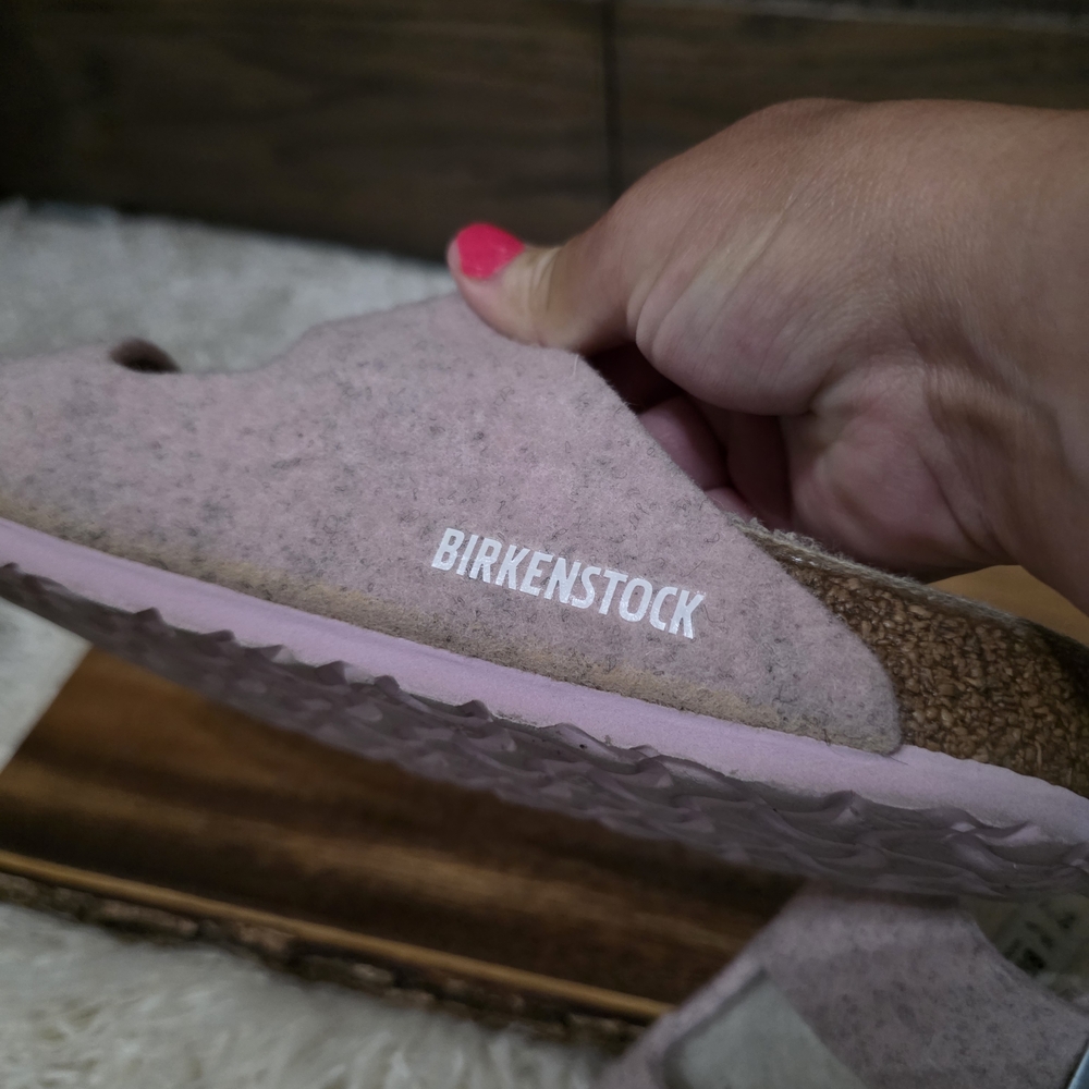 Birkenstock Arizona Rivet Felted Sandal - Picture 3 of 5